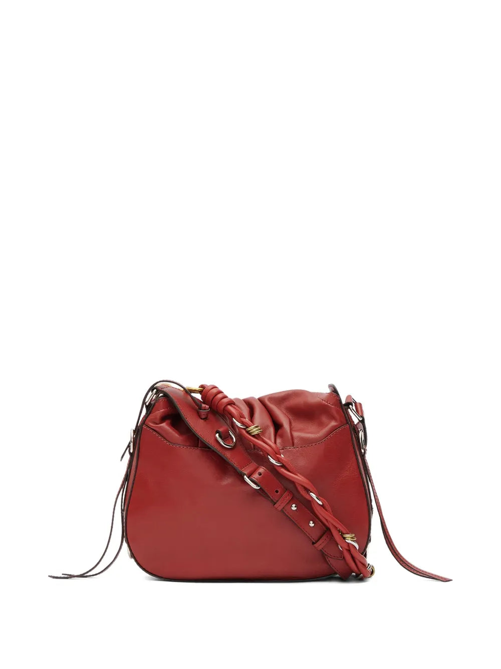 Isabel Marant Bolton Pleated Drawstring Shoulder Bag