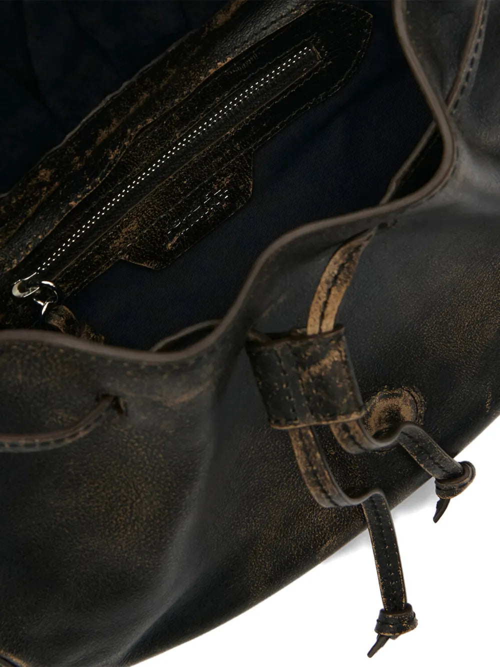 Isabel Marant Bolton Drawstring Leather Shoulder Bag