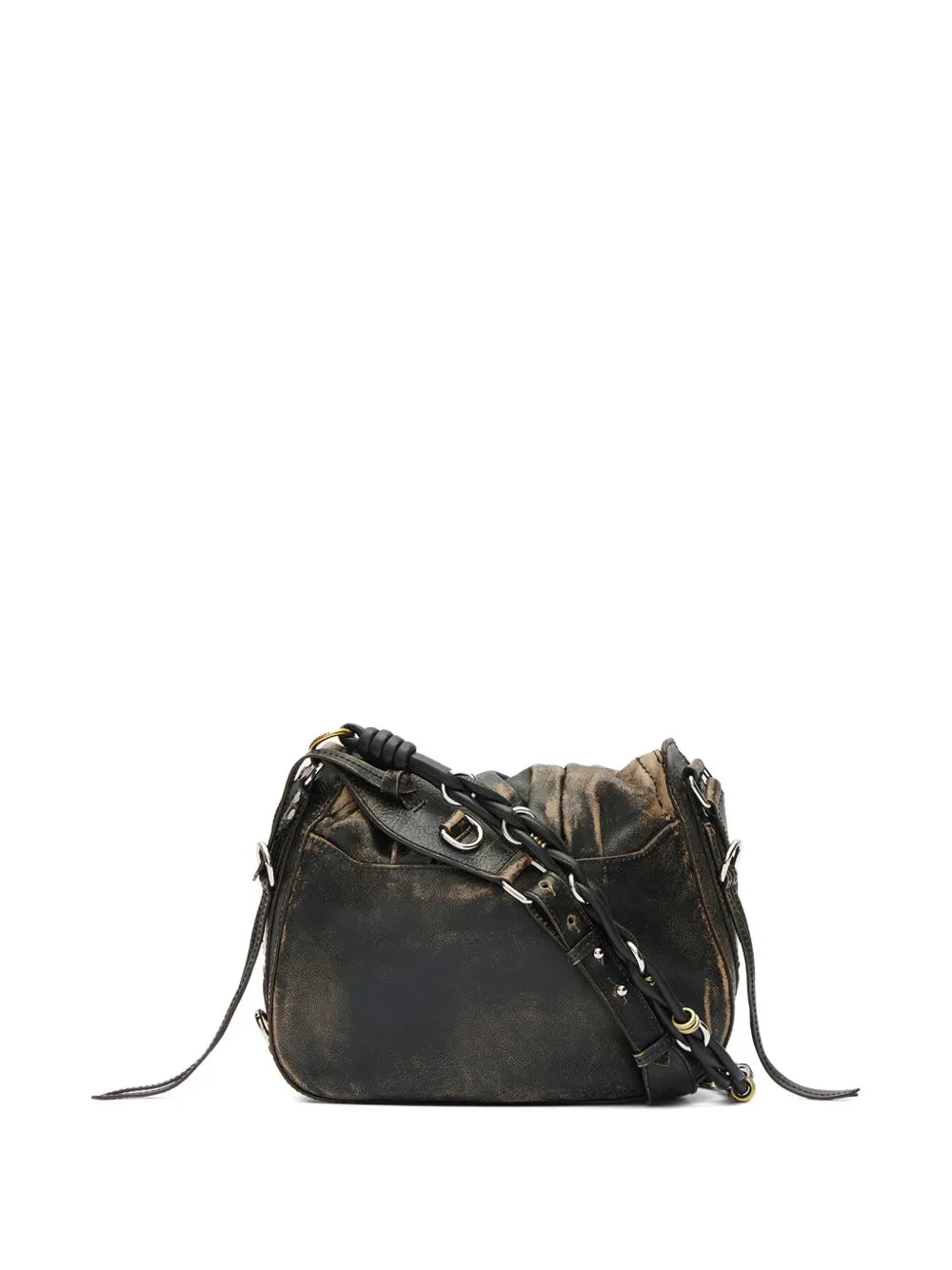 Isabel Marant Bolton Drawstring Leather Shoulder Bag