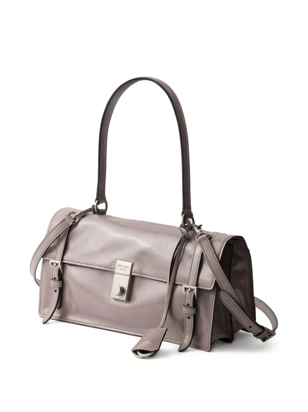 Prada Medium Leather Shoulder Bag