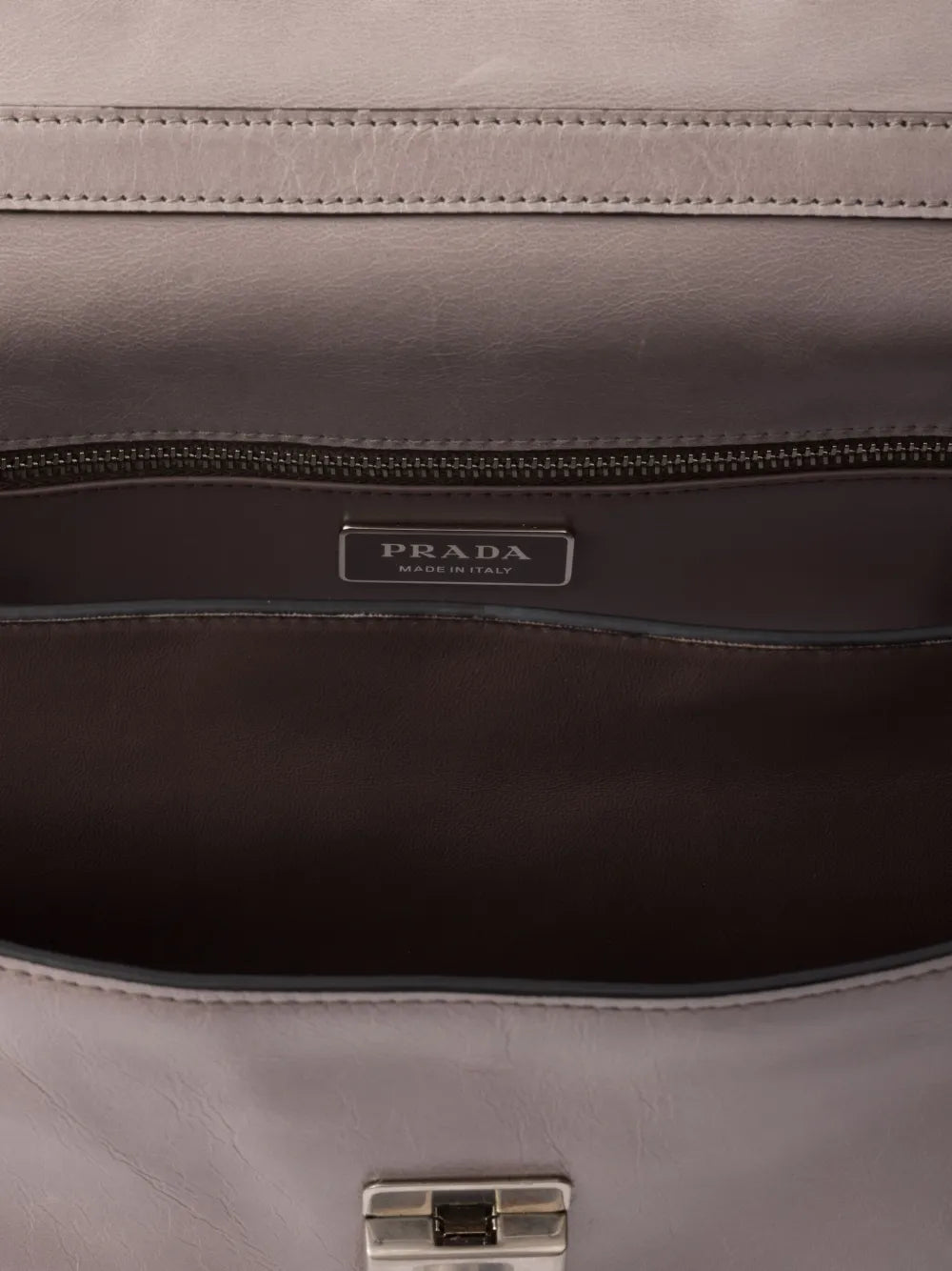 Prada Medium Leather Shoulder Bag