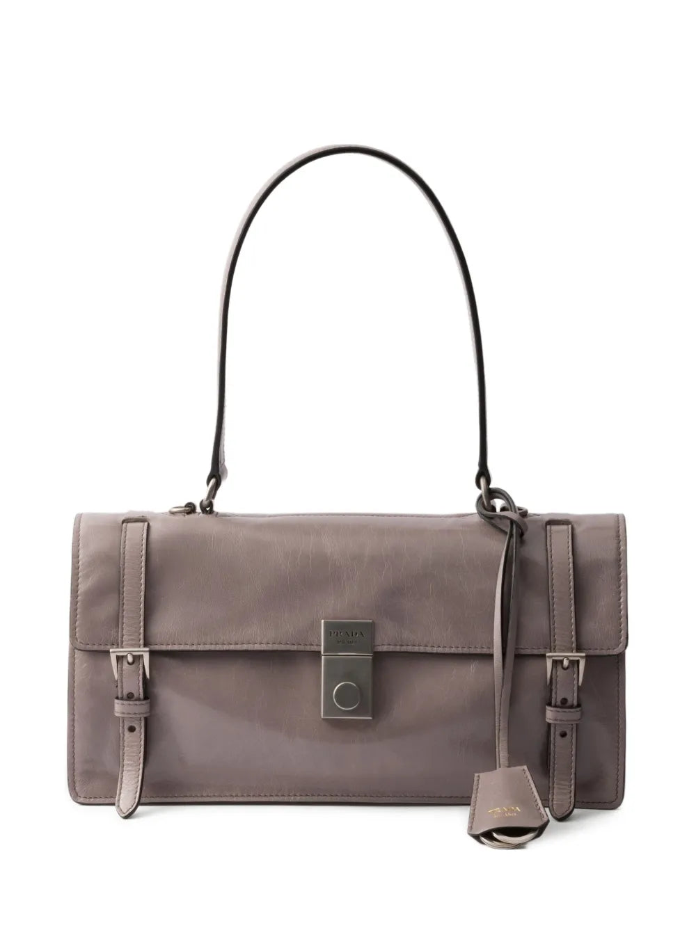 Prada Medium Leather Shoulder Bag