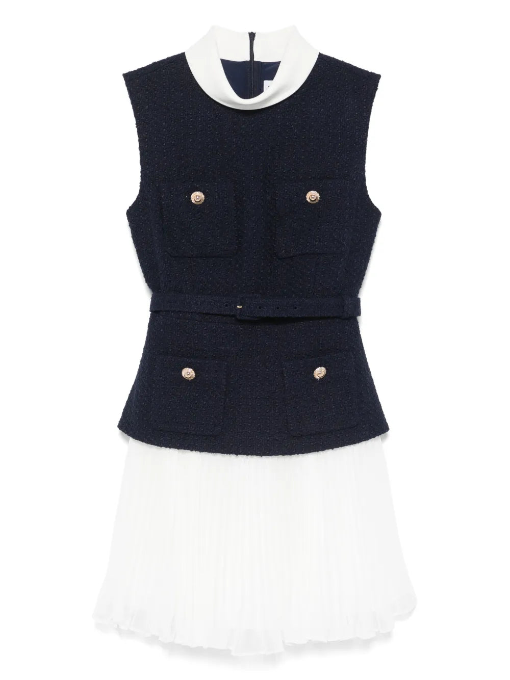 Self Portrait Chiffon Mini Dress