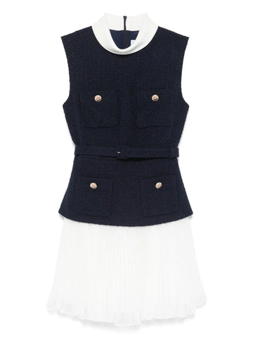 Self Portrait Chiffon Mini Dress