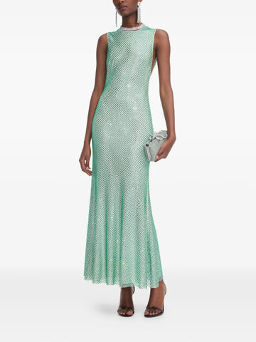Self Portrait Rhinestone Embellished Dress