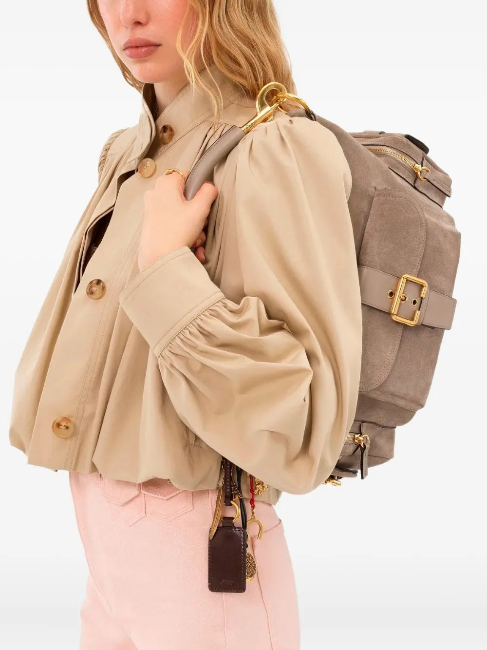 Chloe Suede Camera Bag