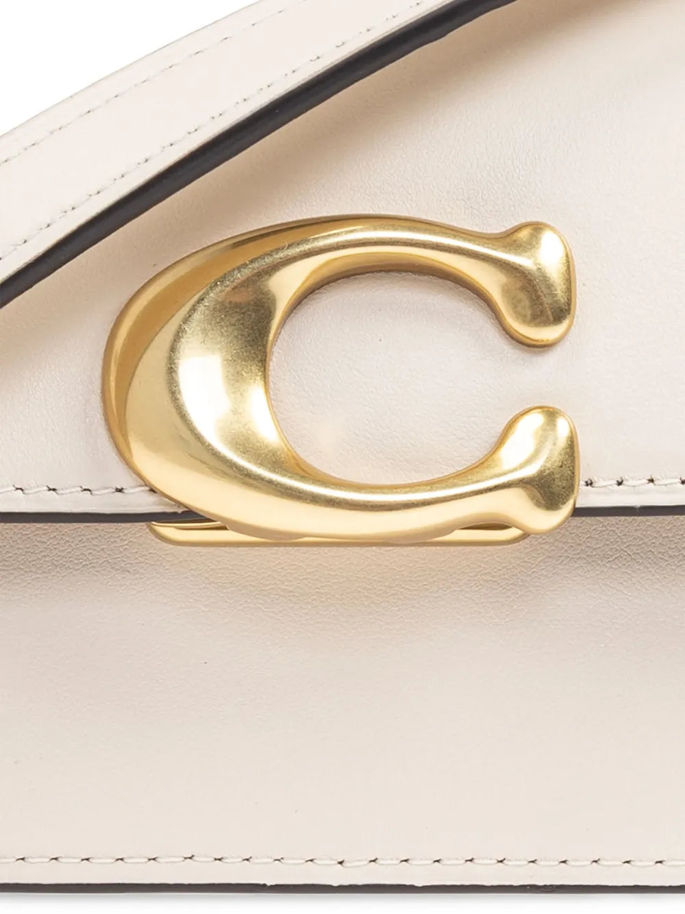 Coach Logo Plaque Shoulder Bag