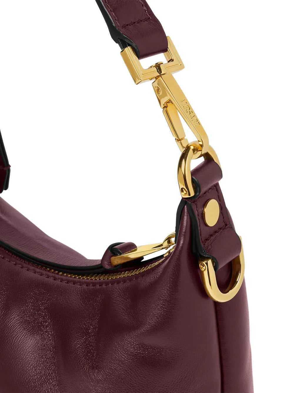 Versace Logo Lettering Shoulder Bag