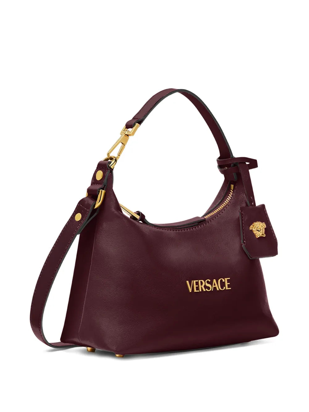 Versace Logo Lettering Shoulder Bag