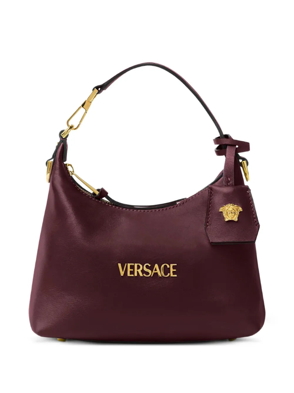 Versace Logo Lettering Shoulder Bag