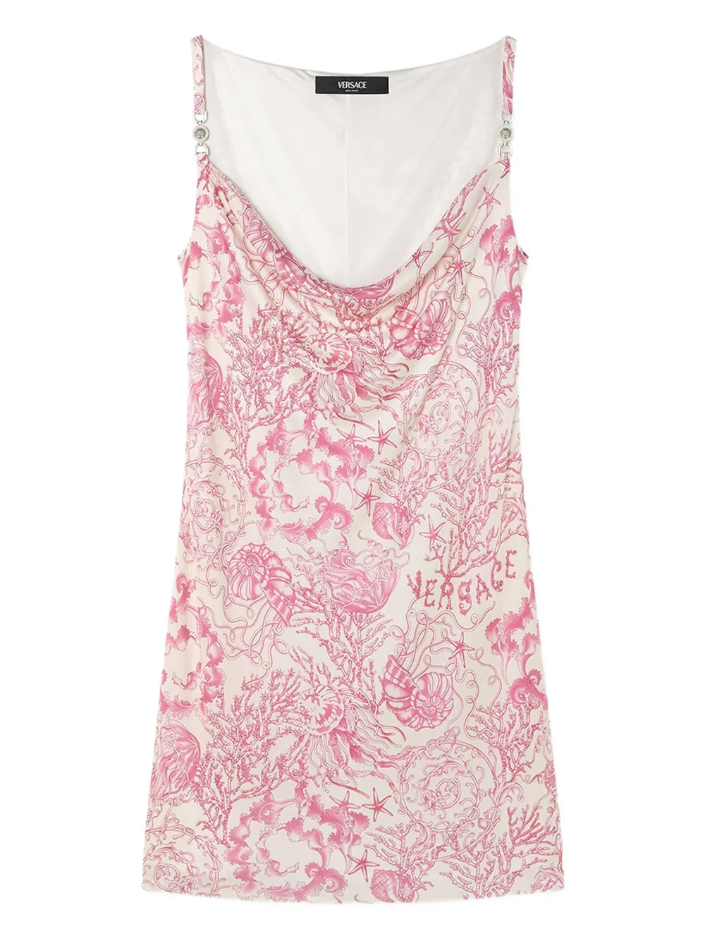 Versace Underwater Barocco Mini Dress