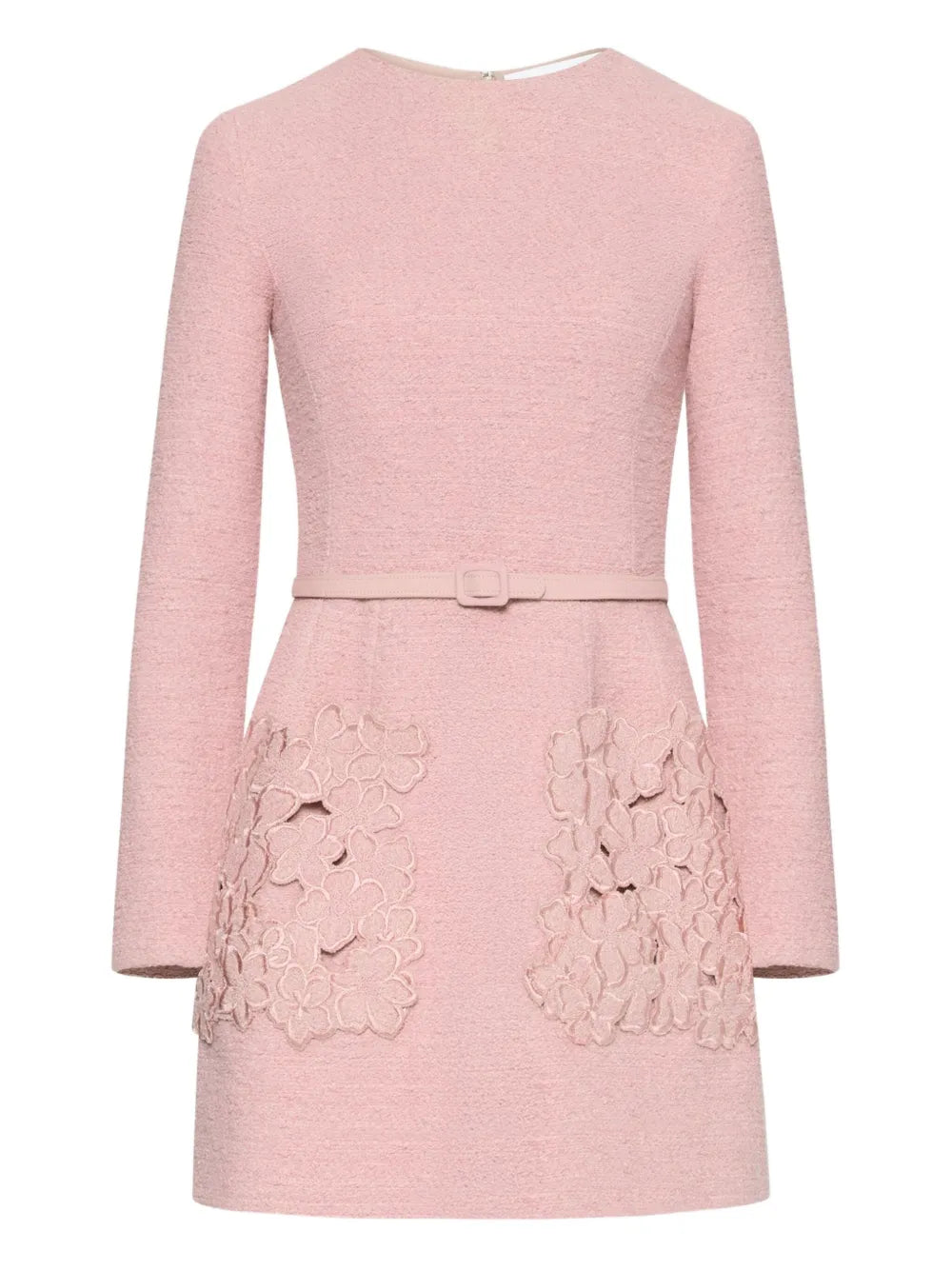 Oscar De La Renta Embroidered Detail Dress