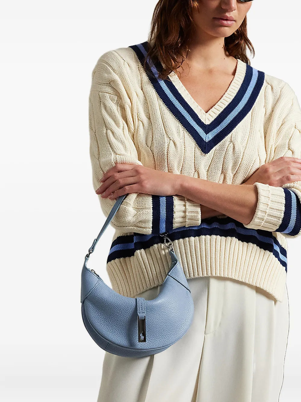Polo Ralph Lauren Suede Shoulder Bag