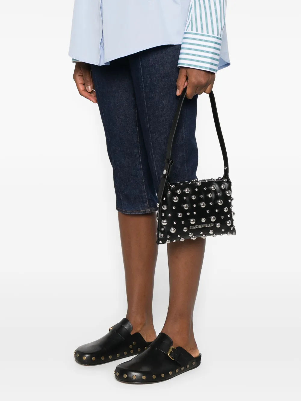 Simon Miller Studded Shoulder Bag