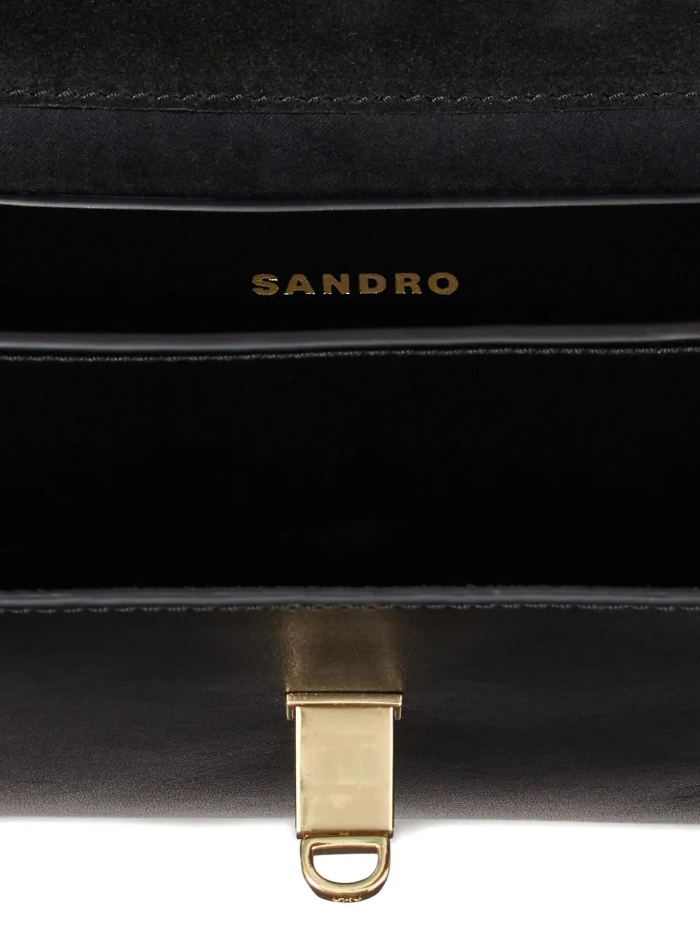 Sandro Leather Shoulder Bag
