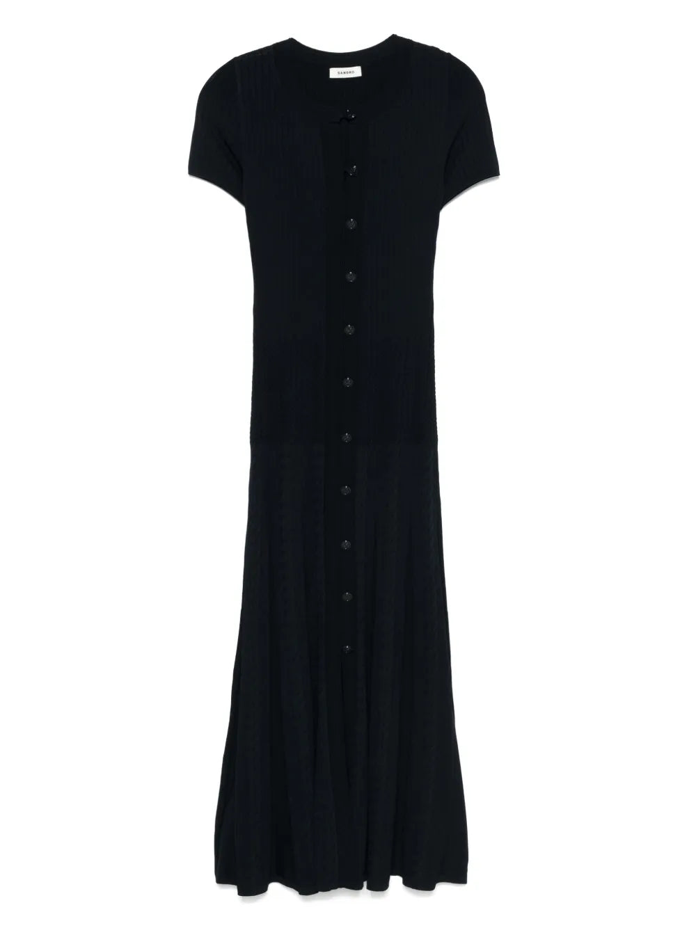 Sandro Knitted Midi Dress