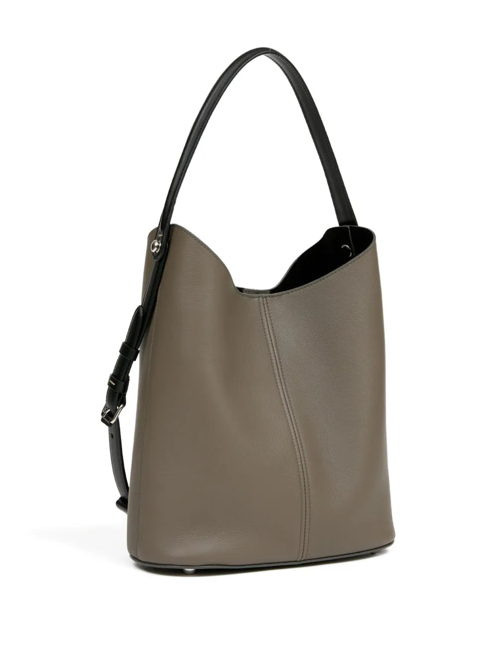 Maison Margiela Dress Age Dual Strap Leather Shoulder Bag