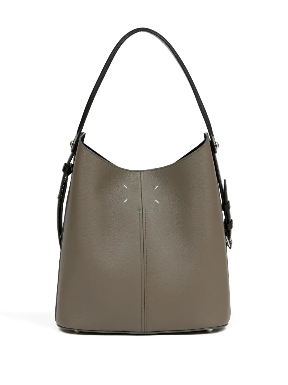 Maison Margiela Dress Age Dual Strap Leather Shoulder Bag