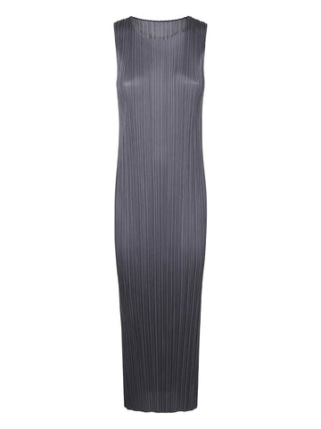 Pleats Please Issey Miyake Plisse Effect Dress