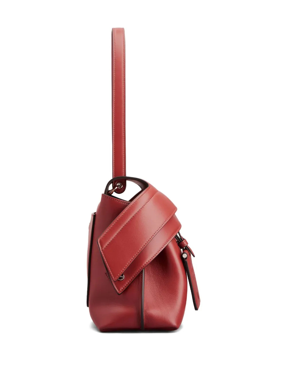 Tods Leather Flap Shoulder Bag