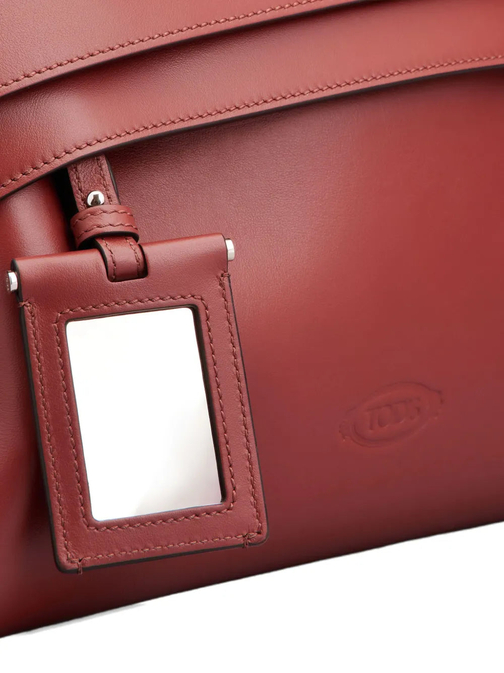 Tods Leather Flap Shoulder Bag