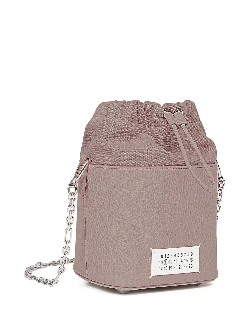 Maison Margiela Drawstring Bucket Leather Shoulder Bag