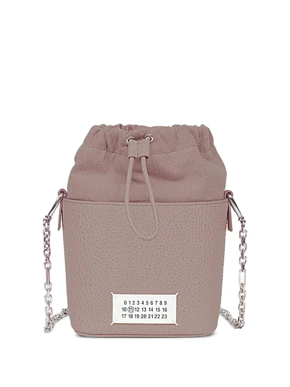 Maison Margiela Drawstring Bucket Leather Shoulder Bag