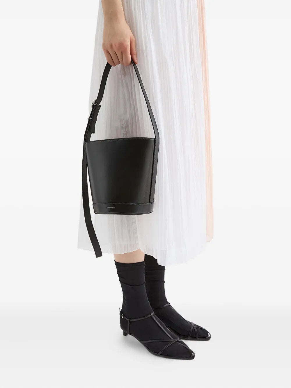 Jil Sander Cannolo Bucket Bag