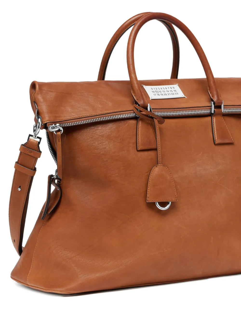 Maison Margiela Leather 5Ac Top Handle Shoulder Bag