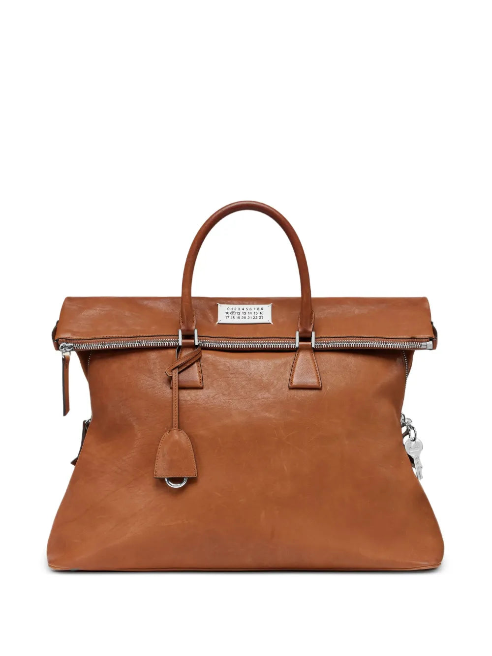 Maison Margiela Leather 5Ac Top Handle Shoulder Bag