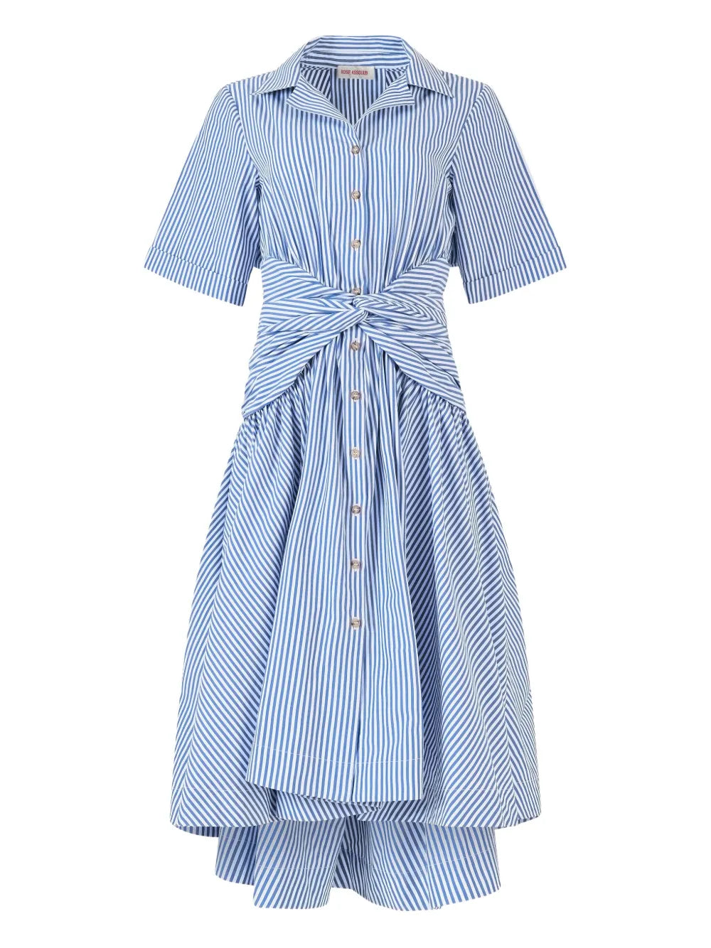 Rosie Assoulin Striped Midi Dress