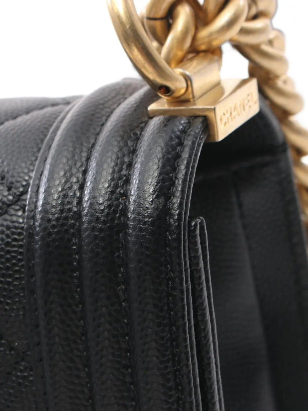 Chanel Pre Owned 2020 2021 Small Boy Chanel Shoulder Bag