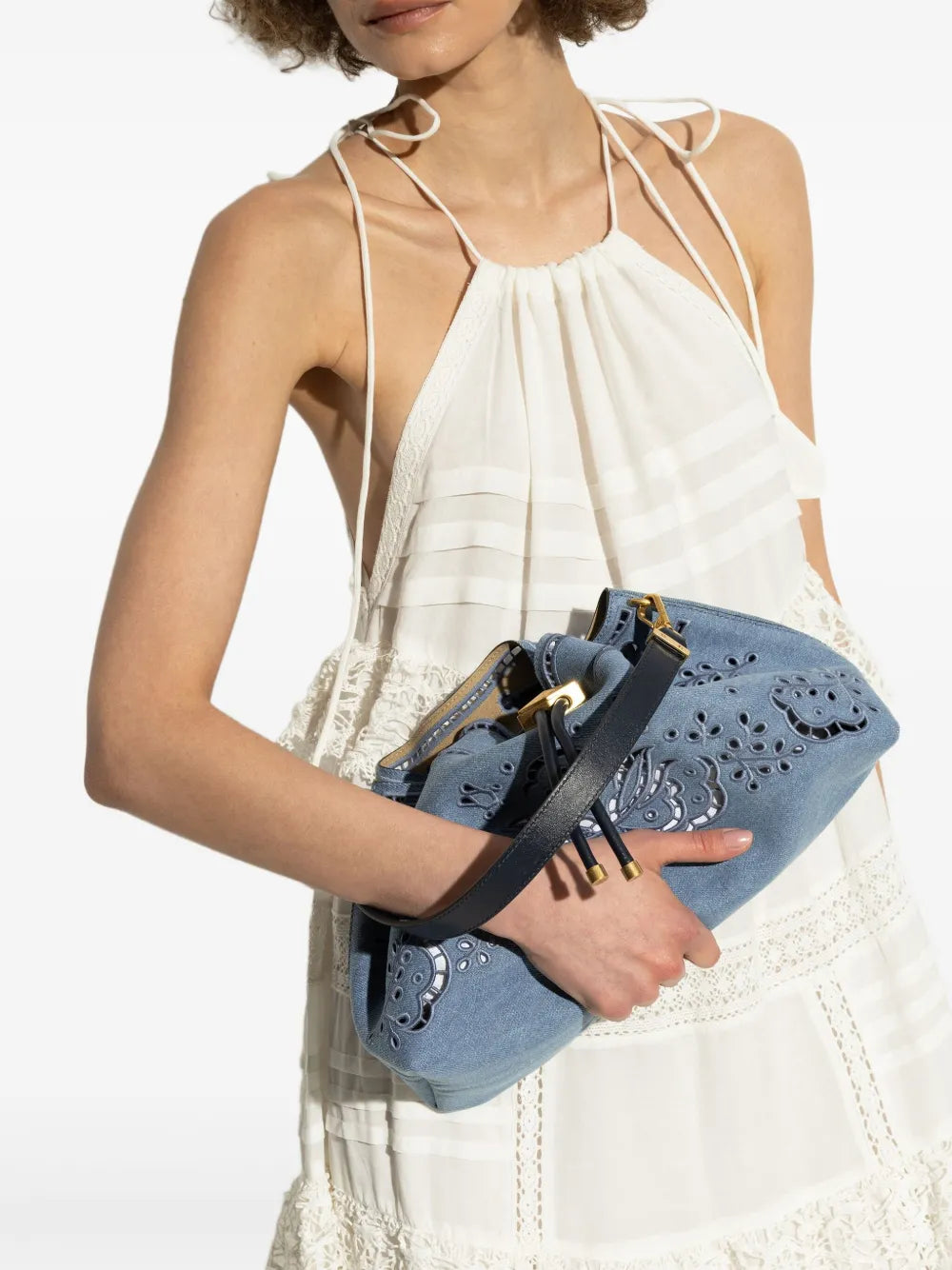 Jimmy Choo Cinch Bucket Bag