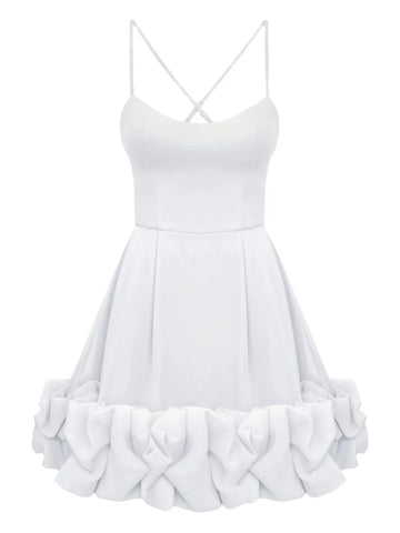 Post Meridiem Backless Bustier Mini Dress
