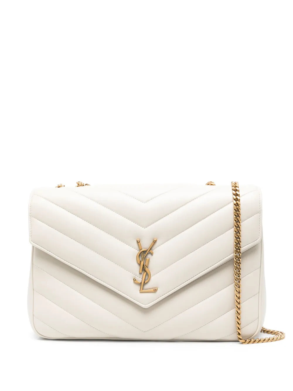 Saint Laurent Large Loulou Leather Shoulder Bag