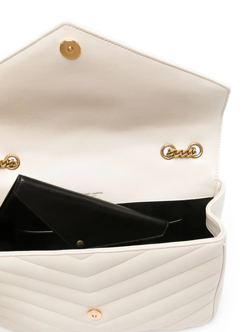 Saint Laurent Large Loulou Leather Shoulder Bag