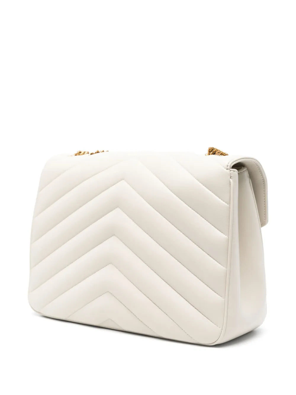 Saint Laurent Large Loulou Leather Shoulder Bag
