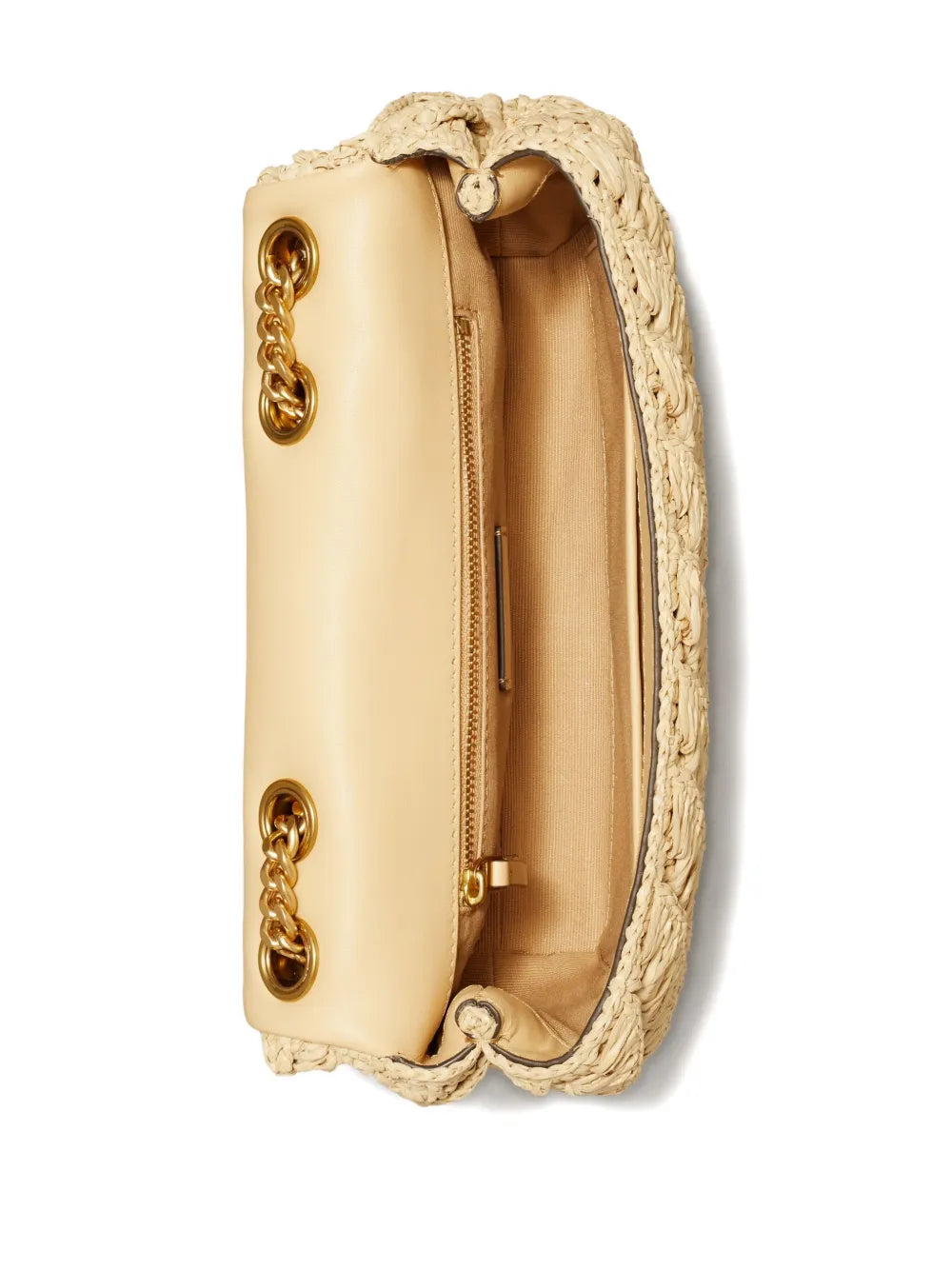 Tory Burch Kira Braided Straw Shoulder Bag