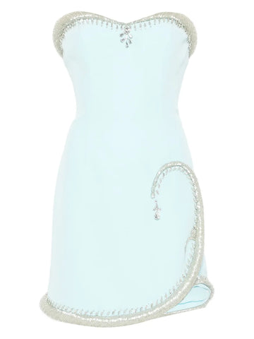 Georges Hobeika Embellished Strapless Dress