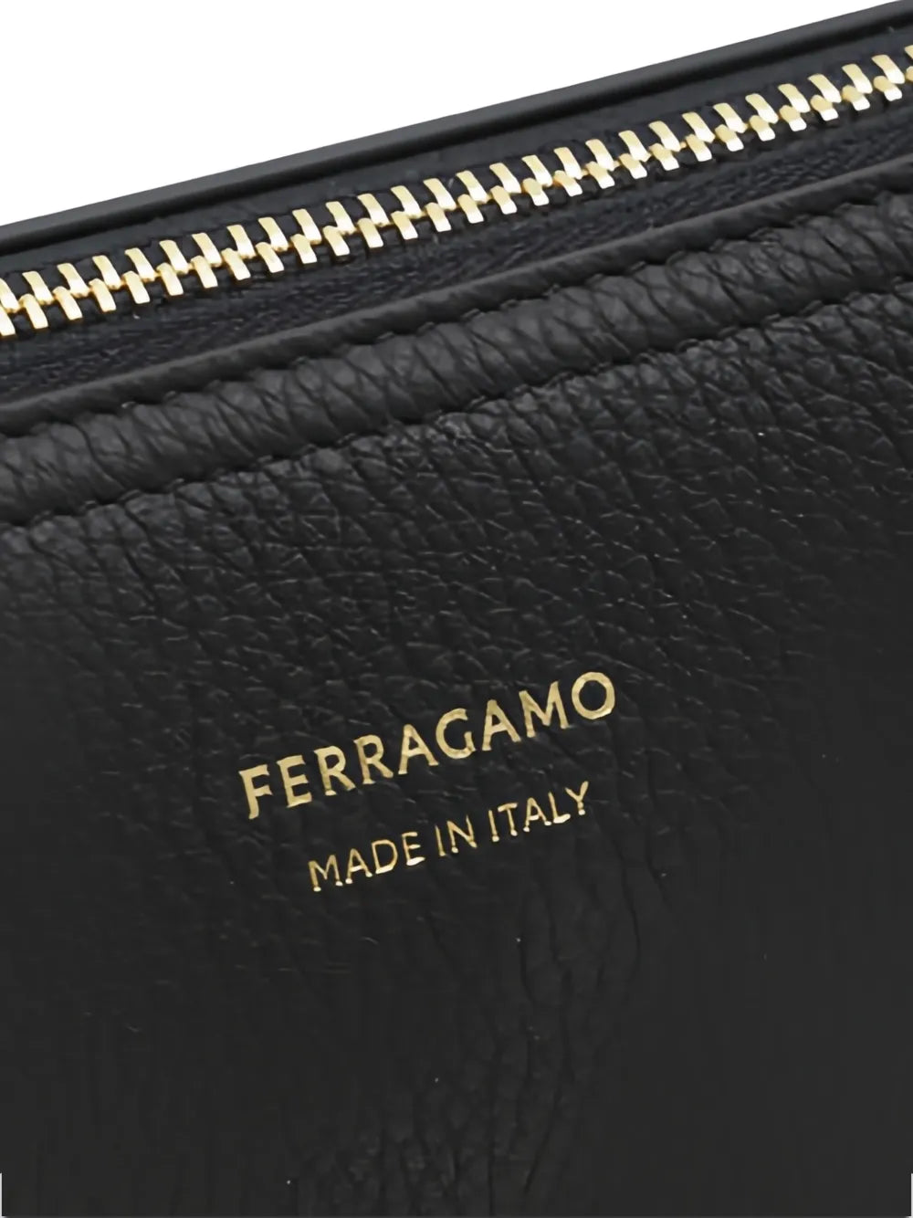 Ferragamo Small Oval Shaped Leather Shoulder Bag