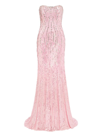 Jenny Packham Sequin Embellished Gown