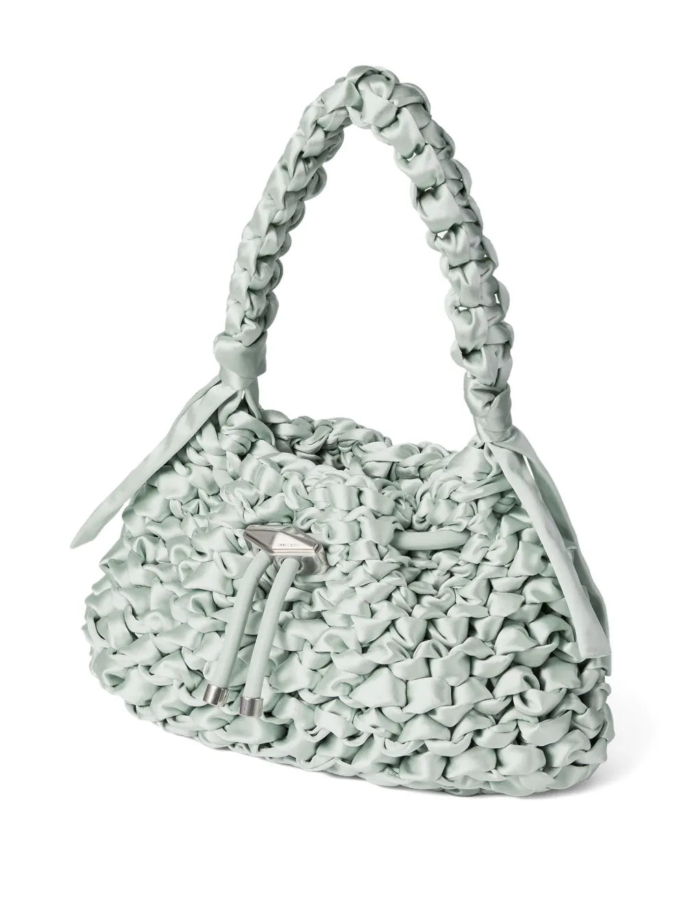 Jimmy Choo Small Cinch Leather Shoulder Bag