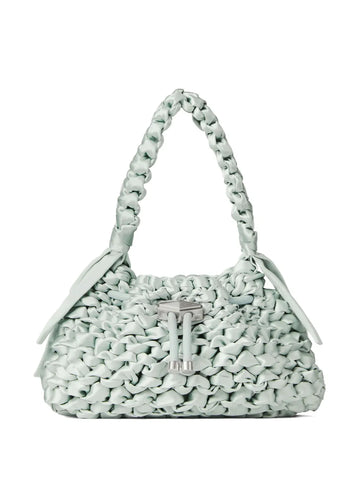 Jimmy Choo Small Cinch Leather Shoulder Bag