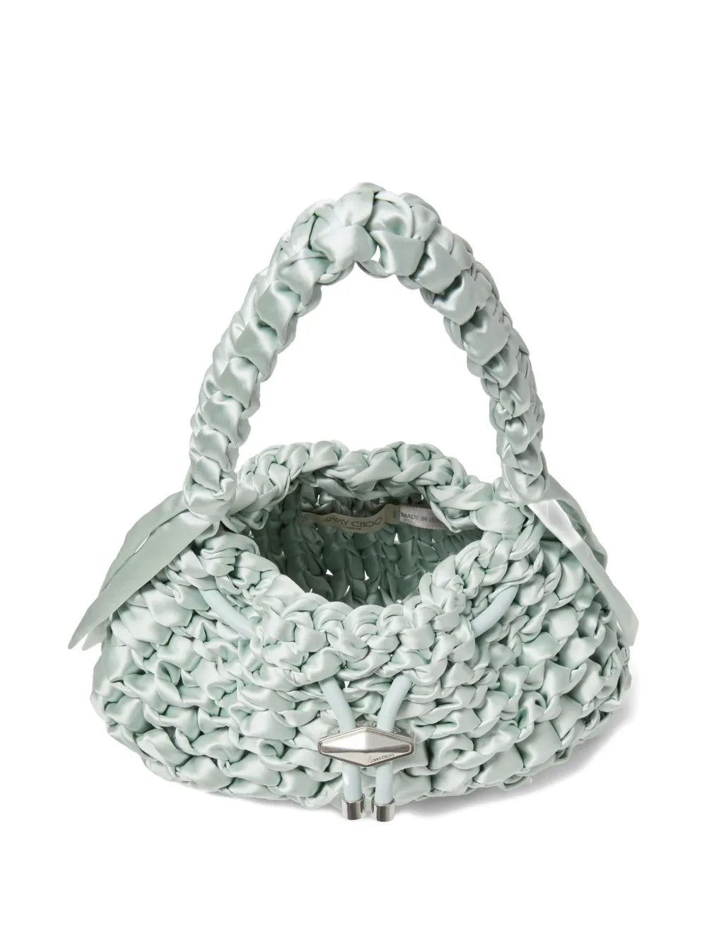 Jimmy Choo Small Cinch Leather Shoulder Bag