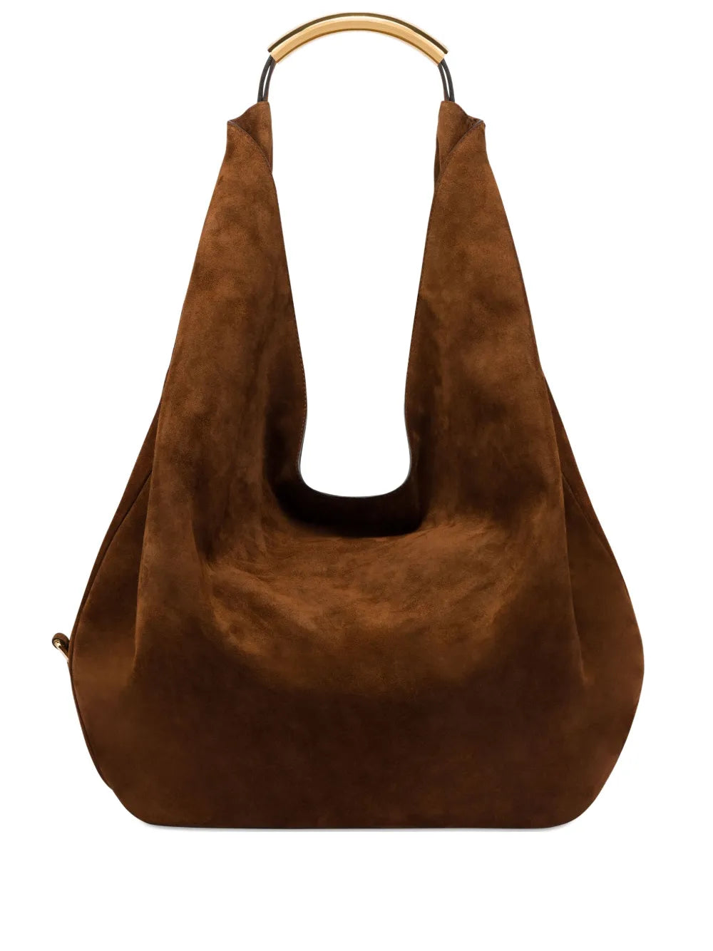 Moschino Handle Me Leather Shoulder Bag
