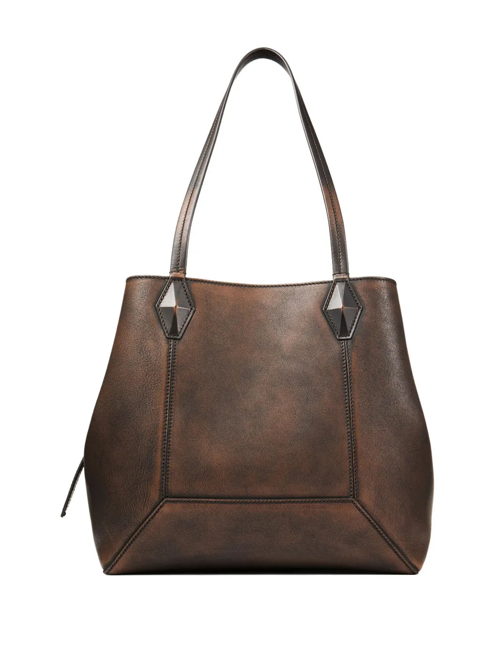 Jimmy Choo Medium Diamond Leather Shoulder Bag