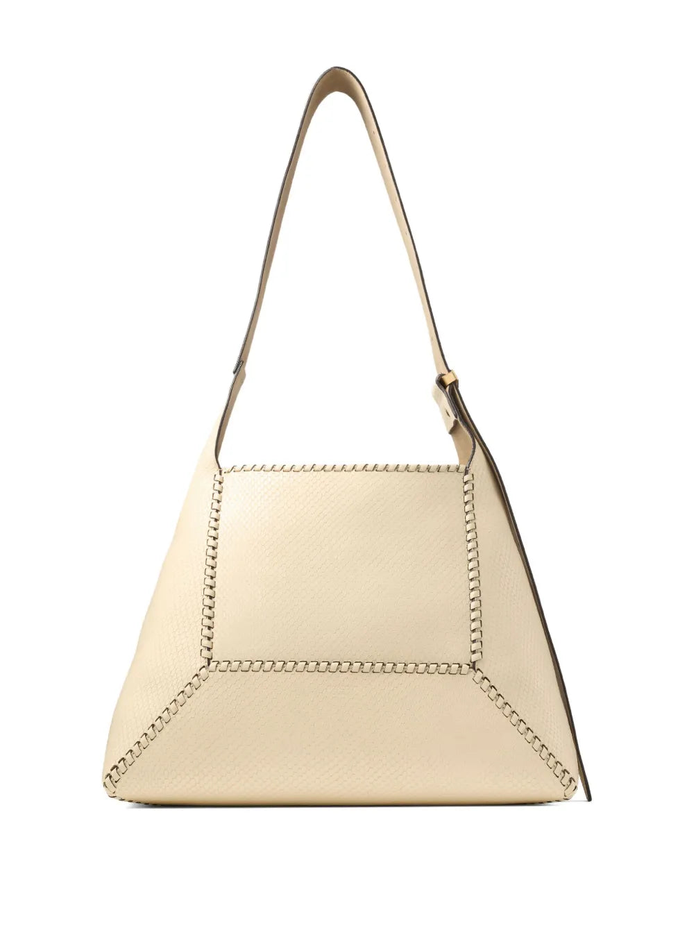 Jimmy Choo Medium Diamond Hobo Leather Shoulder Bag