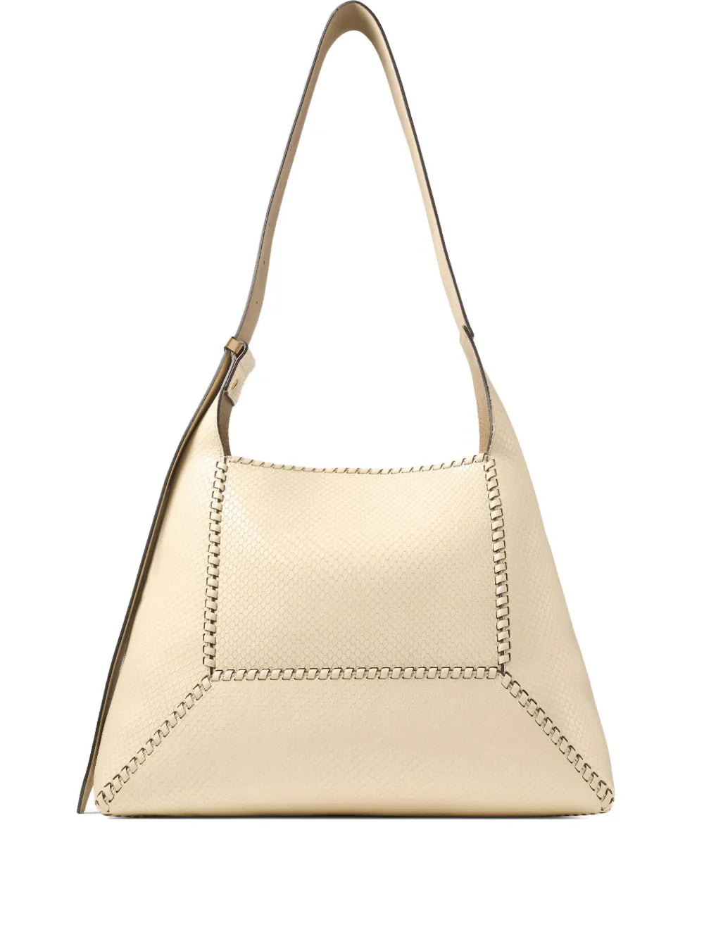 Jimmy Choo Medium Diamond Hobo Leather Shoulder Bag