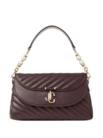 Jimmy Choo Curve Quilted Shoulder Bag