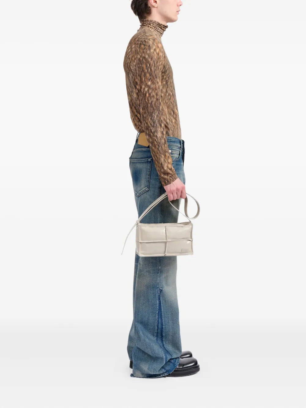 Mm6 Maison Margiela Logo Plaque Shoulder Bag